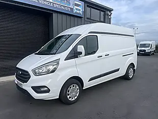 Used 2021 Ford Transit Custom Trend L2H2 White - Interior and Exterior details 2