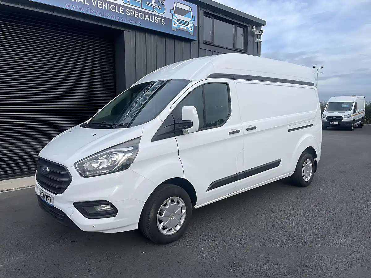 Used 2021 Ford Transit Custom Trend L2H2 White - Interior and Exterior details 2