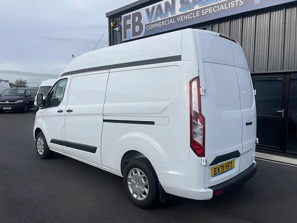 Used 2021 Ford Transit Custom Trend L2H2 White - Interior and Exterior details 7