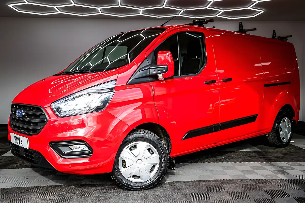Used 2021 Ford Transit Custom Trend Red - Interior and Exterior details 2