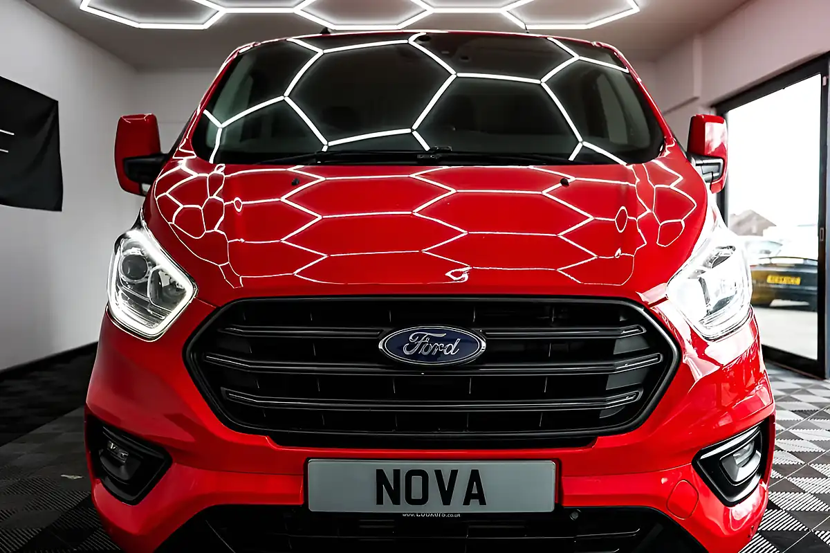 Used 2021 Ford Transit Custom Trend Red - Interior and Exterior details 5