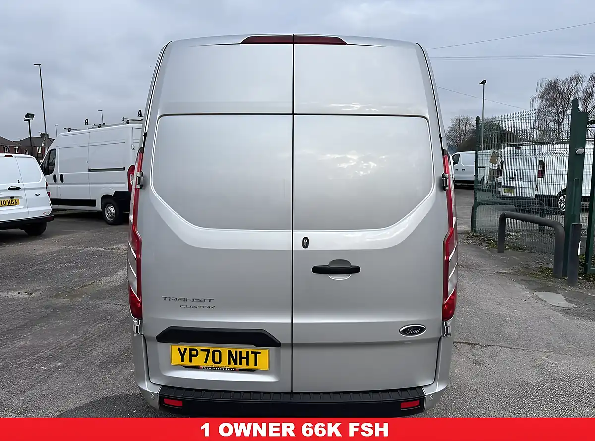 Used 2021 Ford Transit Custom Trend Silver - Interior and Exterior details 4