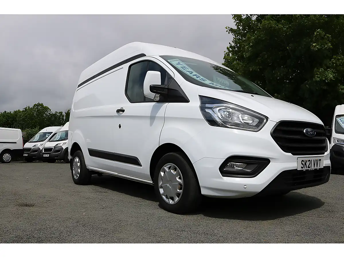 Used 2021 Ford Transit Custom Trend White - Interior and Exterior details 11