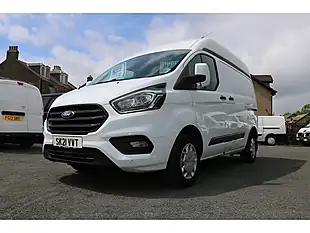 Used 2021 Ford Transit Custom Trend White - Interior and Exterior details 12