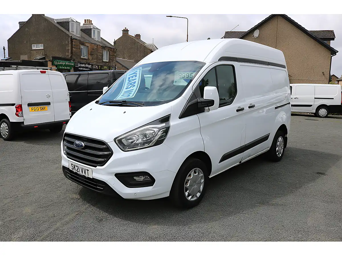 Used 2021 Ford Transit Custom Trend White - Interior and Exterior details 3