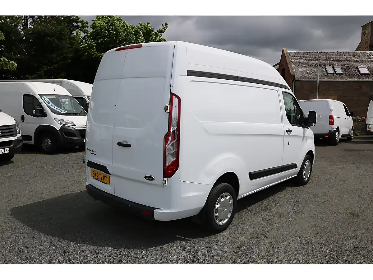 Used 2021 Ford Transit Custom Trend White - Interior and Exterior details 8