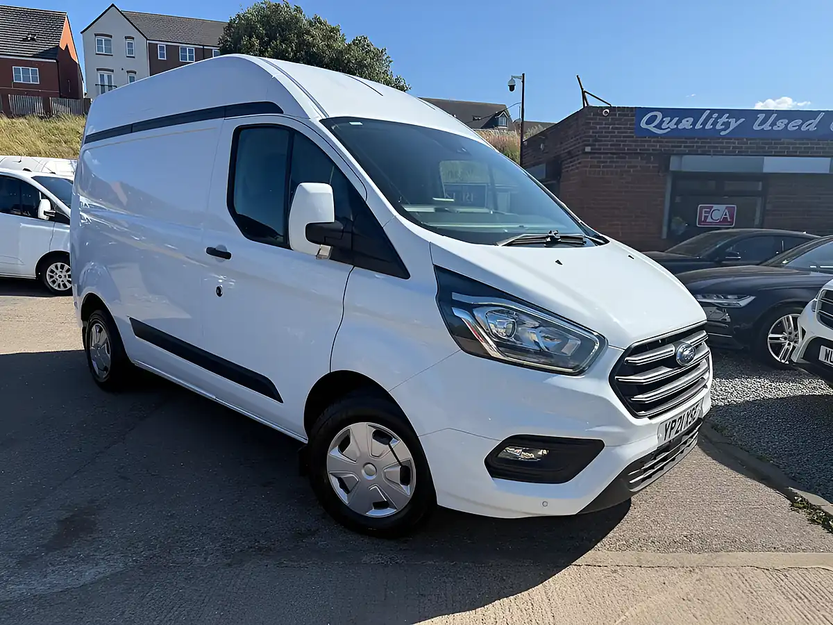 Used 2021 Ford Transit Custom Trend White - Interior and Exterior details 2