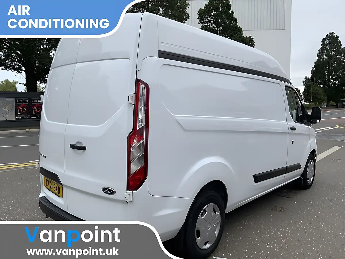 Used 2021 Ford Transit Custom Trend White - Interior and Exterior details 4