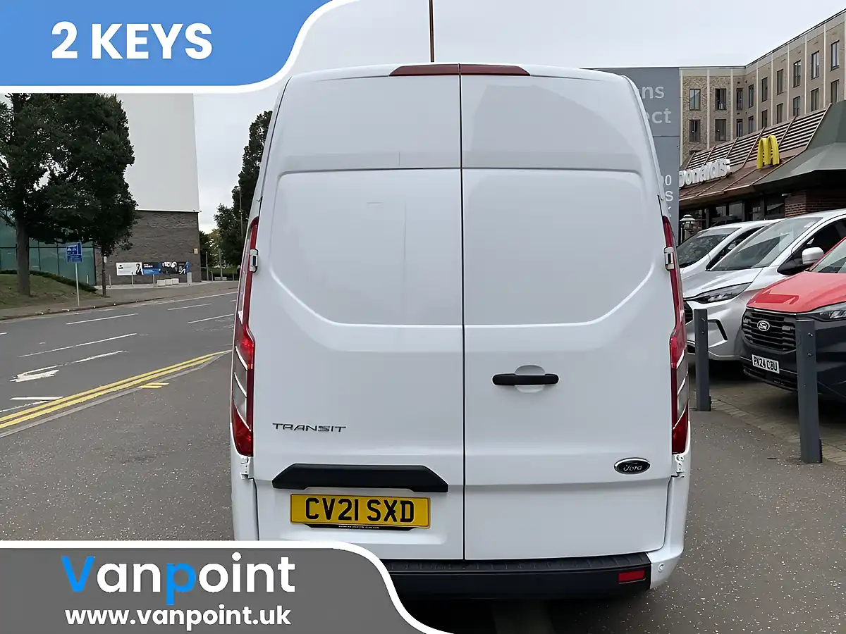 Used 2021 Ford Transit Custom Trend White - Interior and Exterior details 5