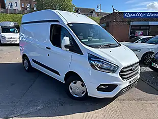 Used 2021 Ford Transit Custom Trend White - Interior and Exterior details 2