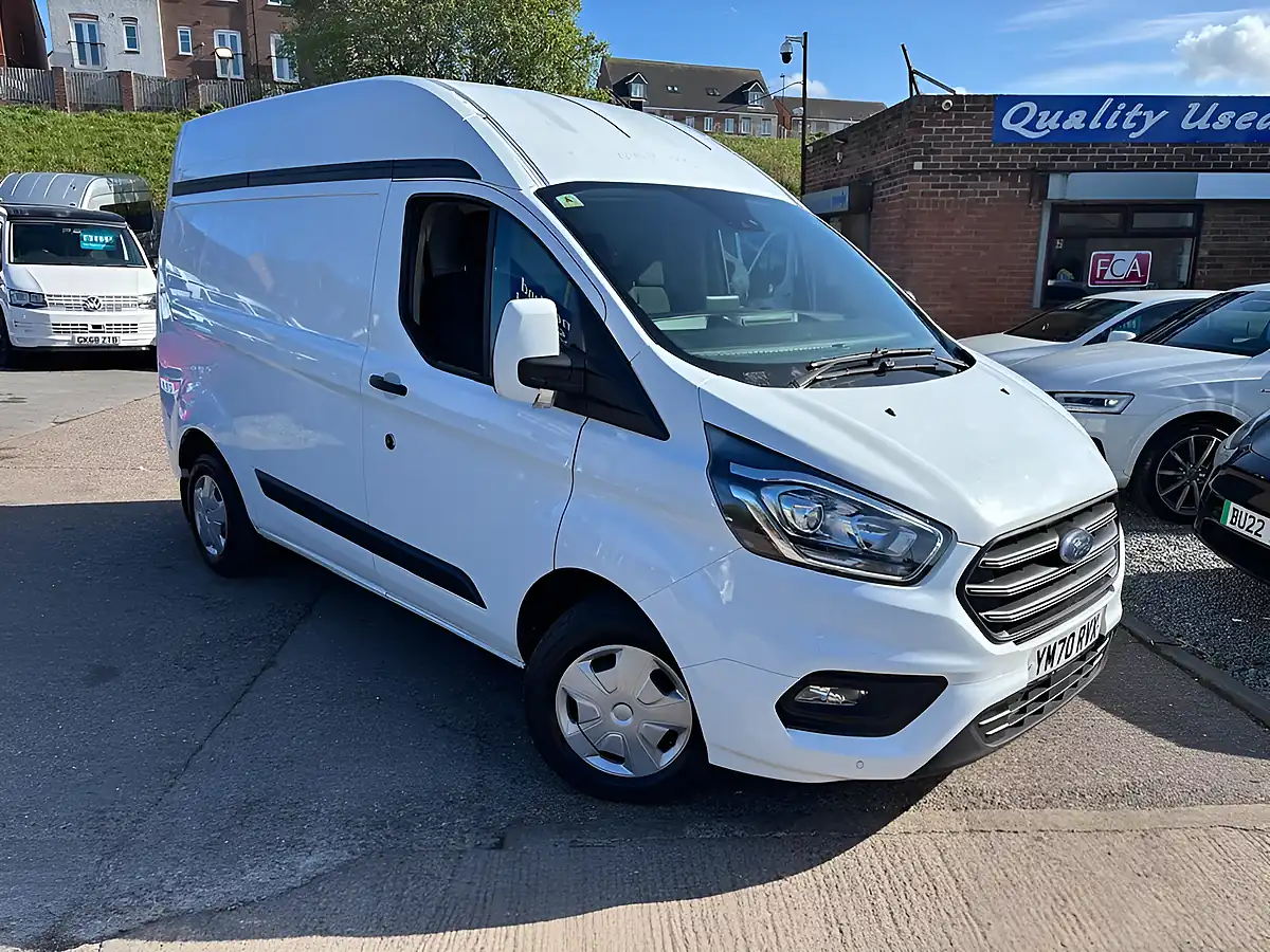 Used 2021 Ford Transit Custom Trend White - Interior and Exterior details 2