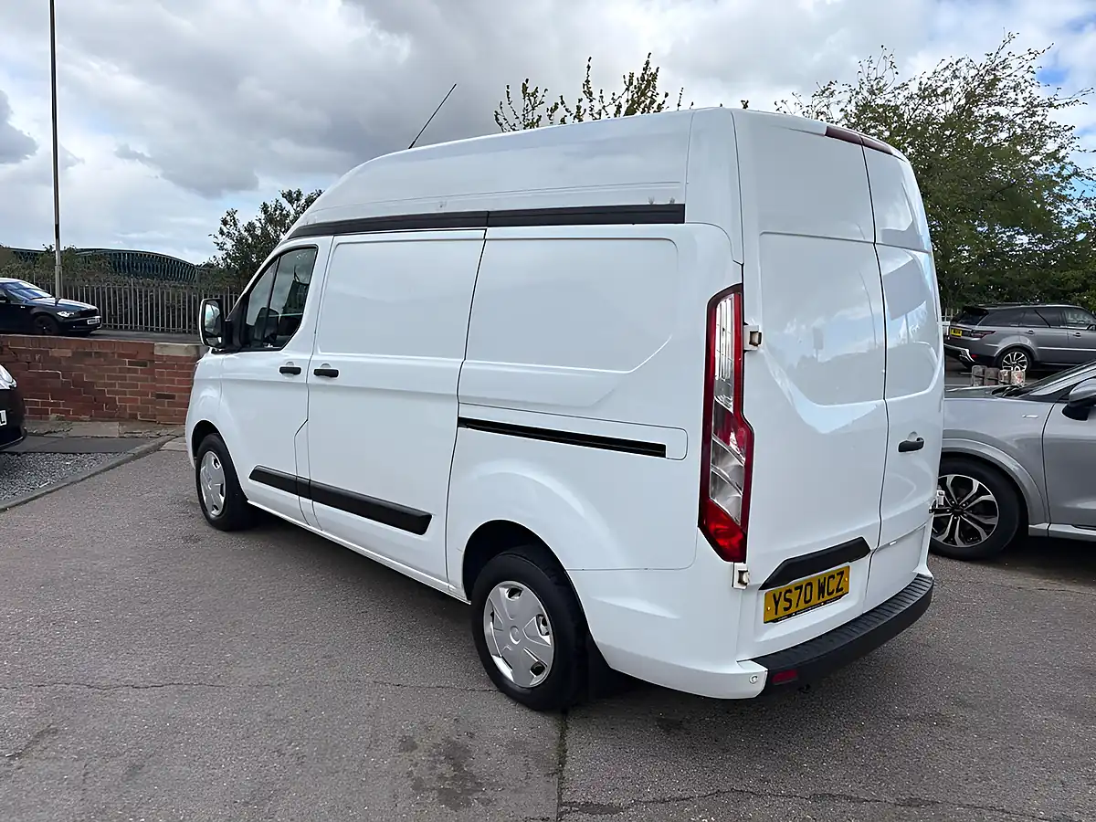 Used 2021 Ford Transit Custom Trend White - Interior and Exterior details 6