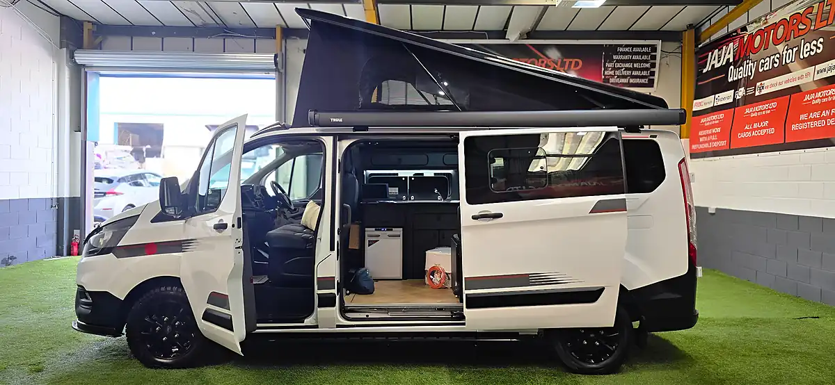 Used 2021 Ford Transit Custom White - Interior and Exterior details 13