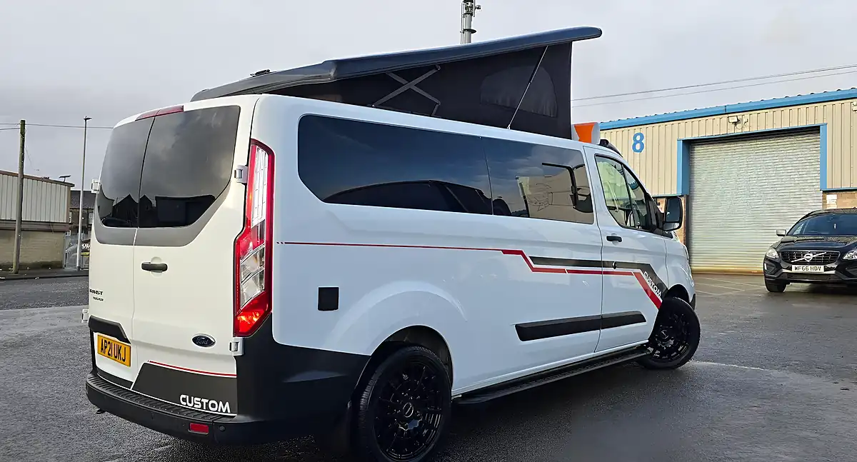 Used 2021 Ford Transit Custom White - Interior and Exterior details 6