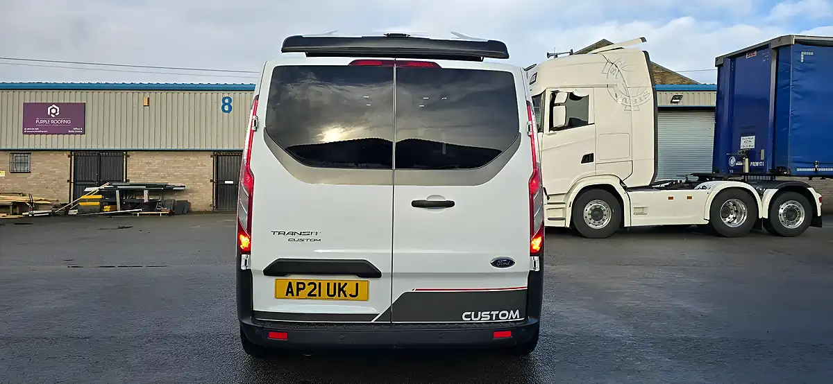 Used 2021 Ford Transit Custom White - Interior and Exterior details 7