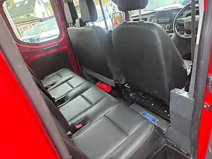 Used 2021 Ford Transit Double Cab Tipper Red - Interior and Exterior details 11