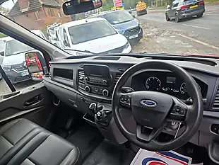 Used 2021 Ford Transit Double Cab Tipper Red - Interior and Exterior details 14