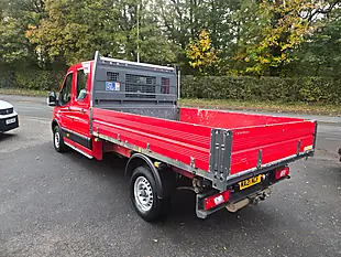 Used 2021 Ford Transit Double Cab Tipper Red - Interior and Exterior details 7