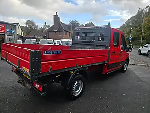 Used 2021 Ford Transit Double Cab Tipper Red - Interior and Exterior details 9