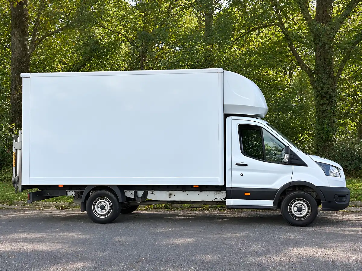 Used 2021 Ford Transit Leader Chassis Cab White - Interior and Exterior details 2