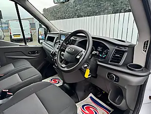 Used 2021 Ford Transit Leader Chassis Double Cab White - Interior and Exterior details 12