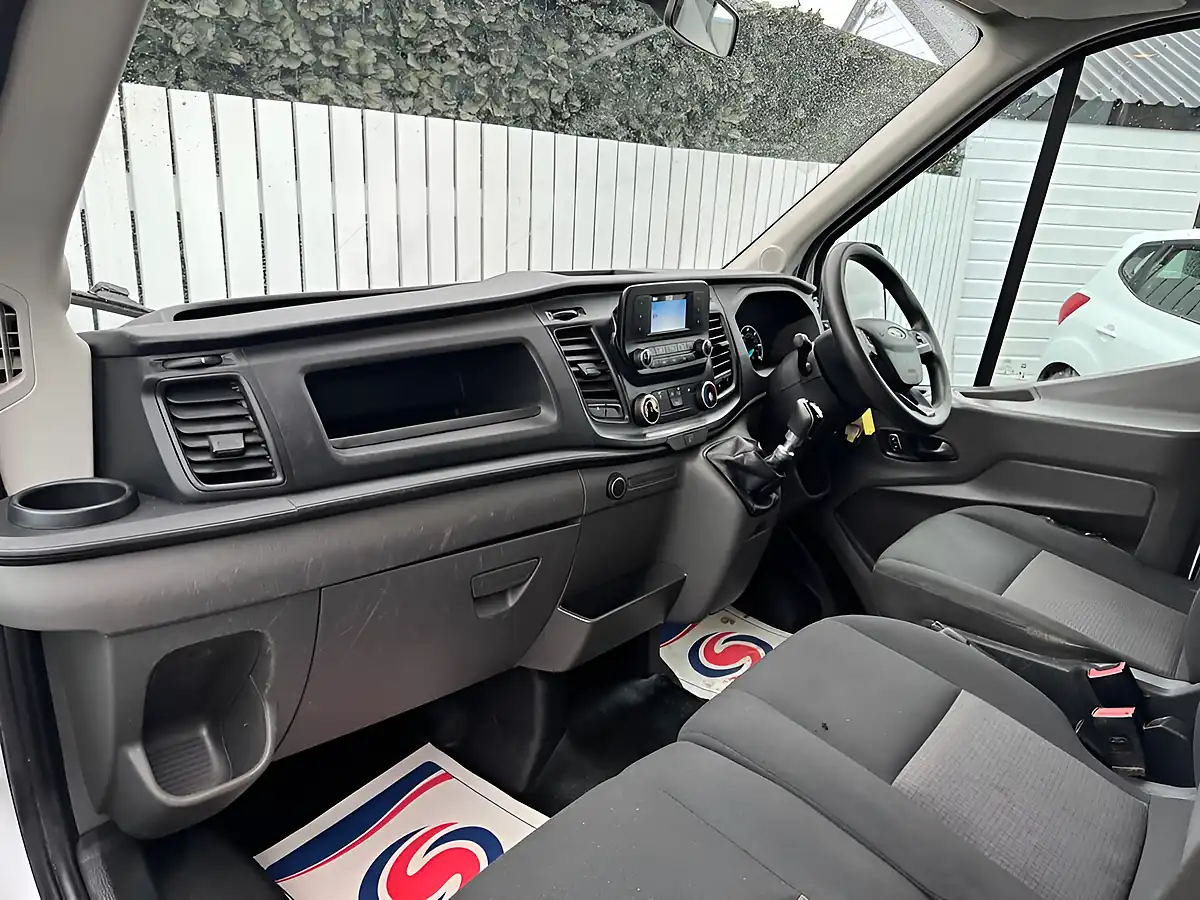 Used 2021 Ford Transit Leader Chassis Double Cab White - Interior and Exterior details 16