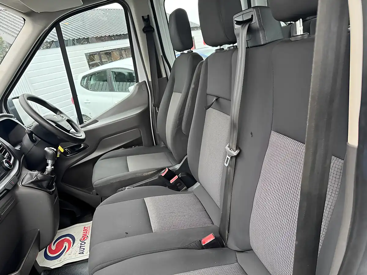 Used 2021 Ford Transit Leader Chassis Double Cab White - Interior and Exterior details 17