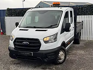 Used 2021 Ford Transit Leader Chassis Double Cab White - Interior and Exterior details 2