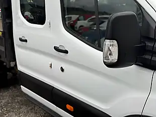 Used 2021 Ford Transit Leader Chassis Double Cab White - Interior and Exterior details 7