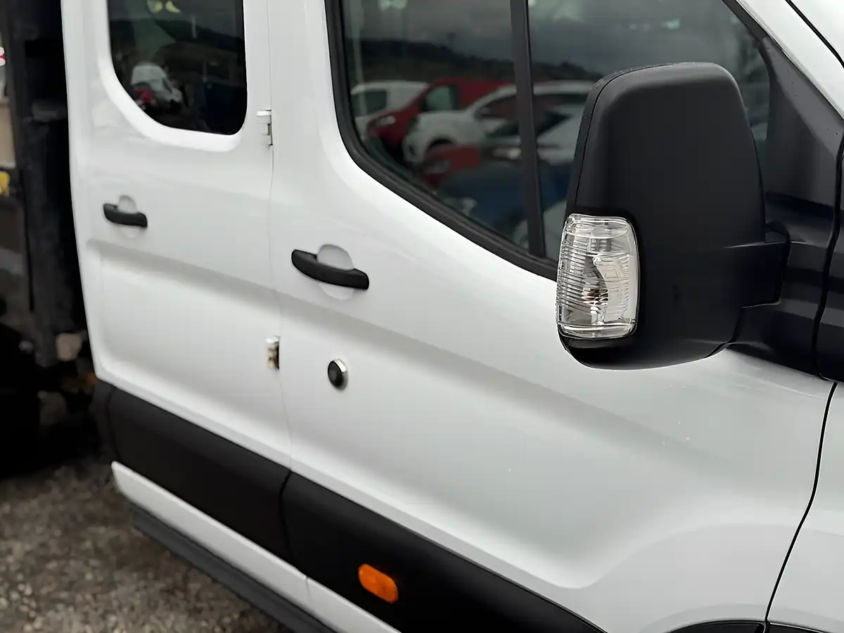 Used 2021 Ford Transit Leader Chassis Double Cab White - Interior and Exterior details 7