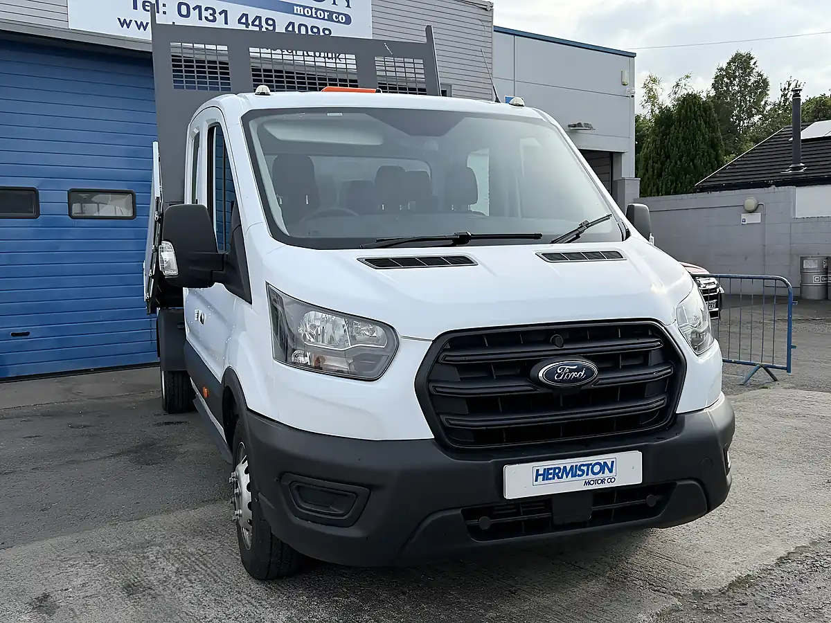 Used 2021 Ford Transit Leader Chassis Double Cab White - Interior and Exterior details 3
