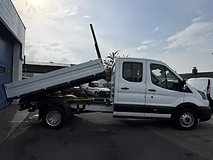 Used 2021 Ford Transit Leader Chassis Double Cab White - Interior and Exterior details 6