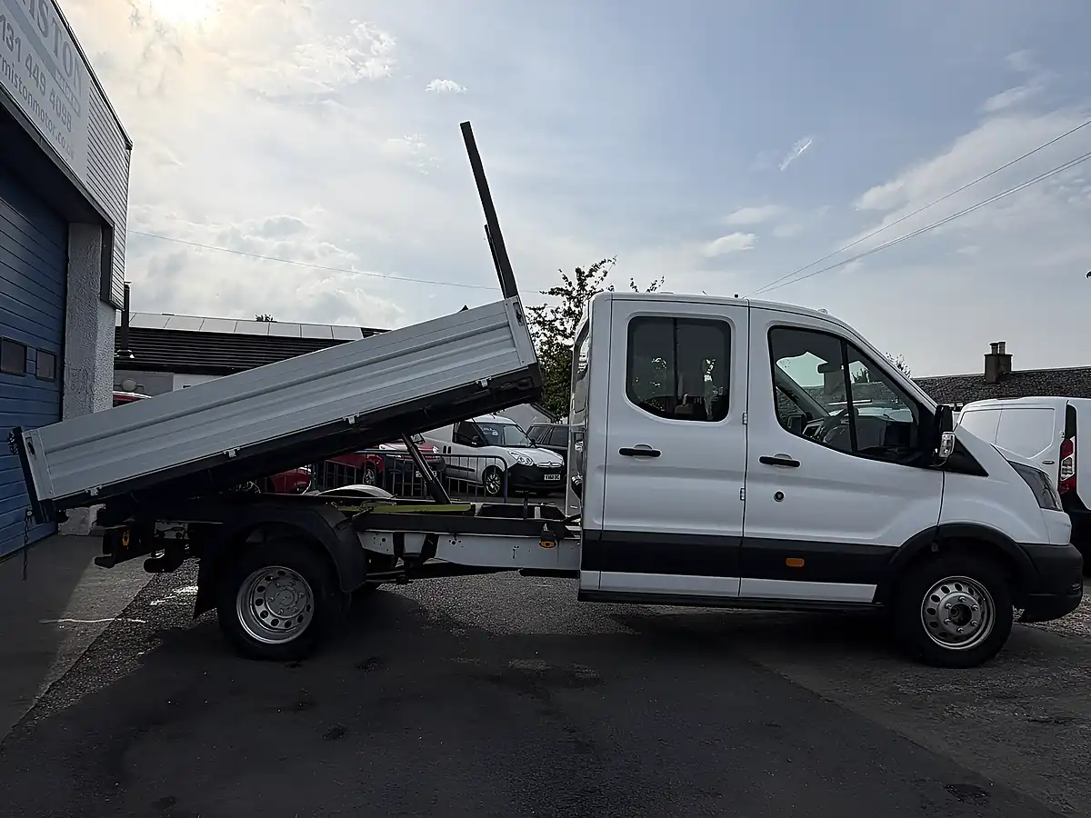 Used 2021 Ford Transit Leader Chassis Double Cab White - Interior and Exterior details 6