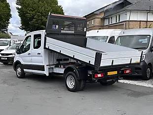 Used 2021 Ford Transit Leader Double Cab Tipper Frozen White (solid Paint) - Interior and Exterior details 12