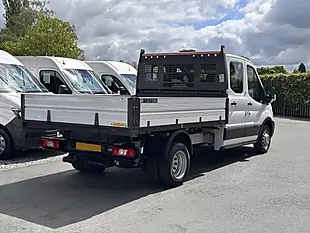 Used 2021 Ford Transit Leader Double Cab Tipper Frozen White (solid Paint) - Interior and Exterior details 13
