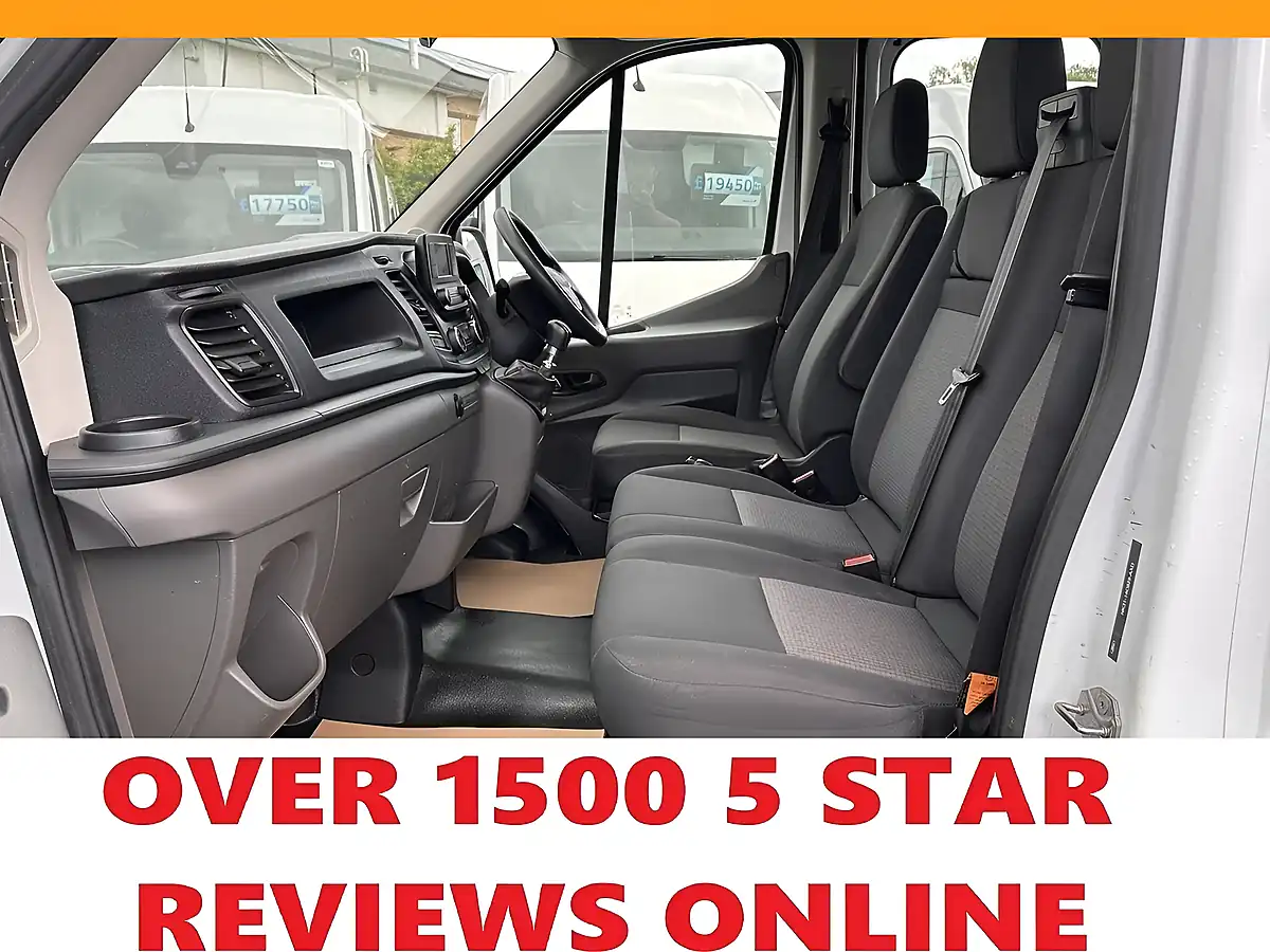 Used 2021 Ford Transit Leader Double Cab Tipper Frozen White (solid Paint) - Interior and Exterior details 2