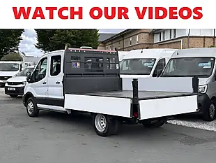 Used 2021 Ford Transit Leader Double Cab Tipper Frozen White (solid Paint) - Interior and Exterior details 3