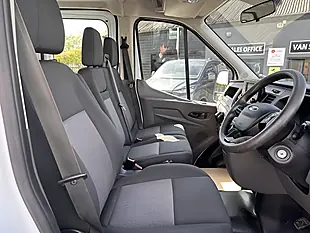 Used 2021 Ford Transit Leader Double Cab Tipper Frozen White (solid Paint) - Interior and Exterior details 5