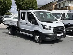 Used 2021 Ford Transit Leader Double Cab Tipper Frozen White (solid Paint) - Interior and Exterior details 8