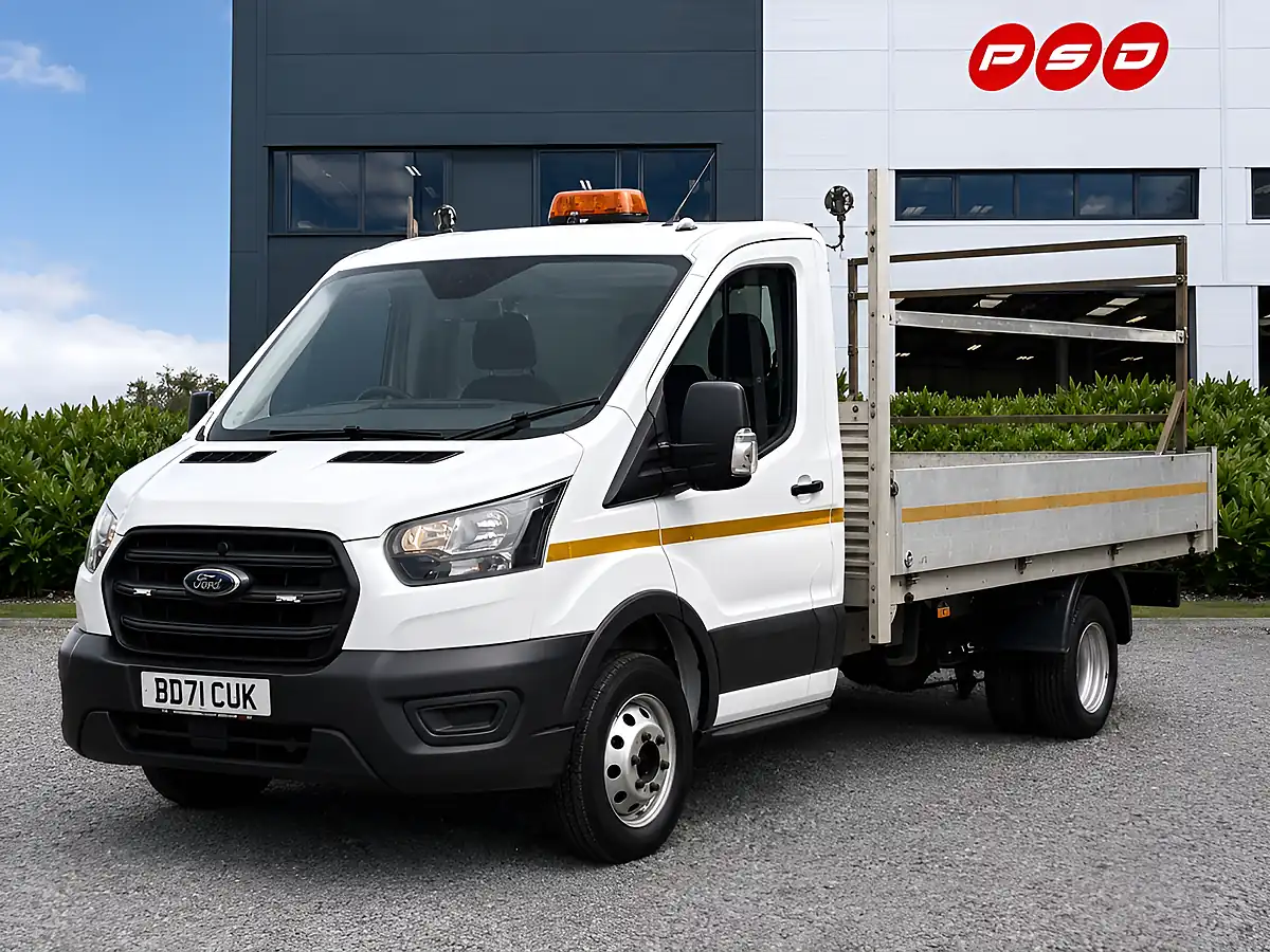 Used 2021 Ford Transit Leader Dropside Frozen White - Interior and Exterior details 3