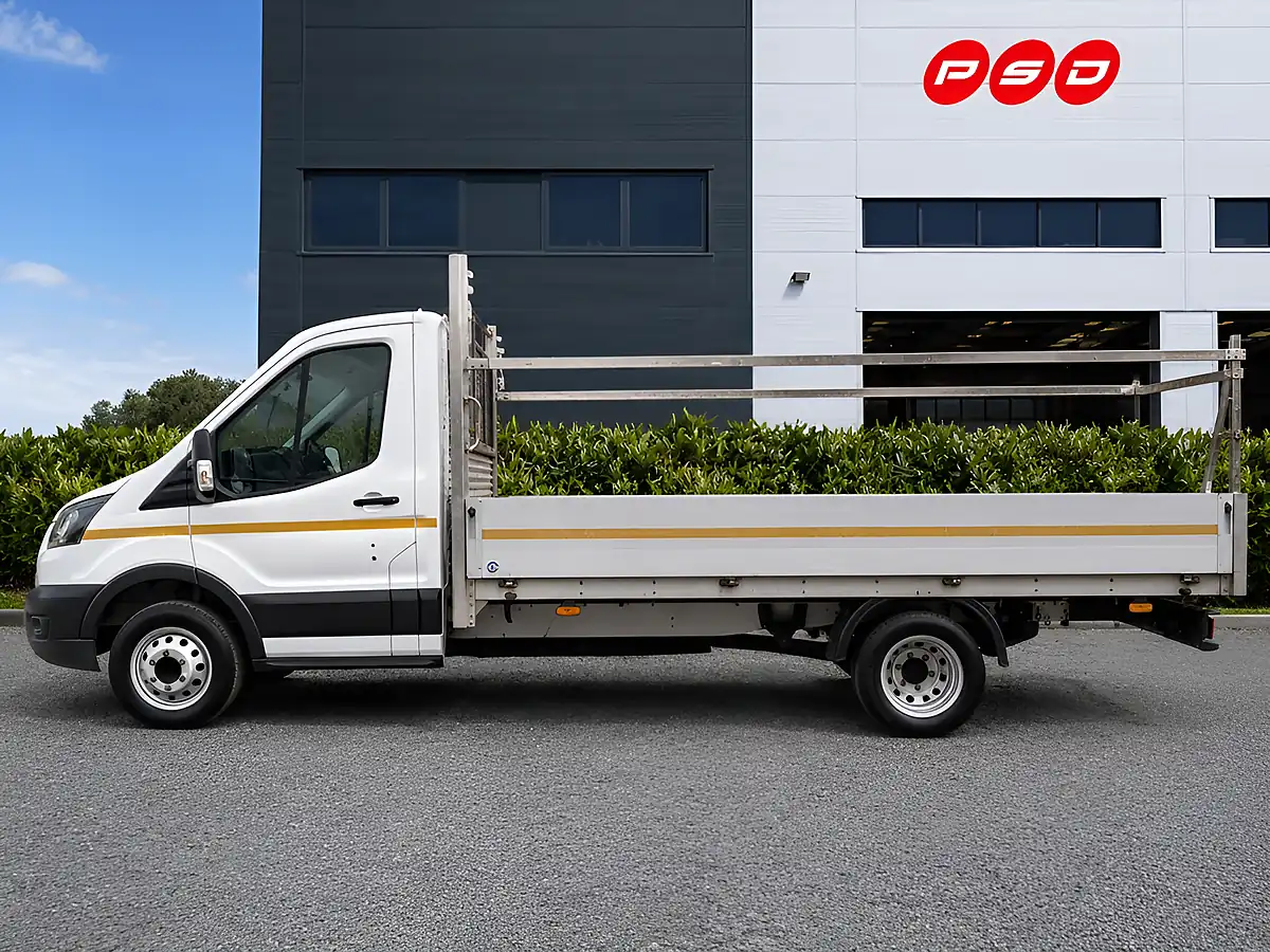 Used 2021 Ford Transit Leader Dropside Frozen White - Interior and Exterior details 4
