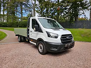 Used 2021 Ford Transit Leader Dropside White - Interior and Exterior details 3