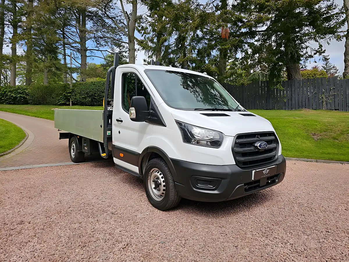 Used 2021 Ford Transit Leader Dropside White - Interior and Exterior details 3