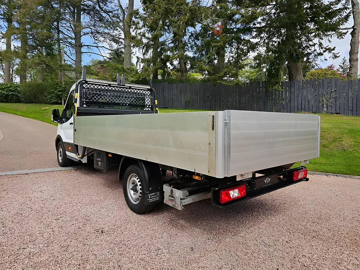 Used 2021 Ford Transit Leader Dropside White - Interior and Exterior details 6