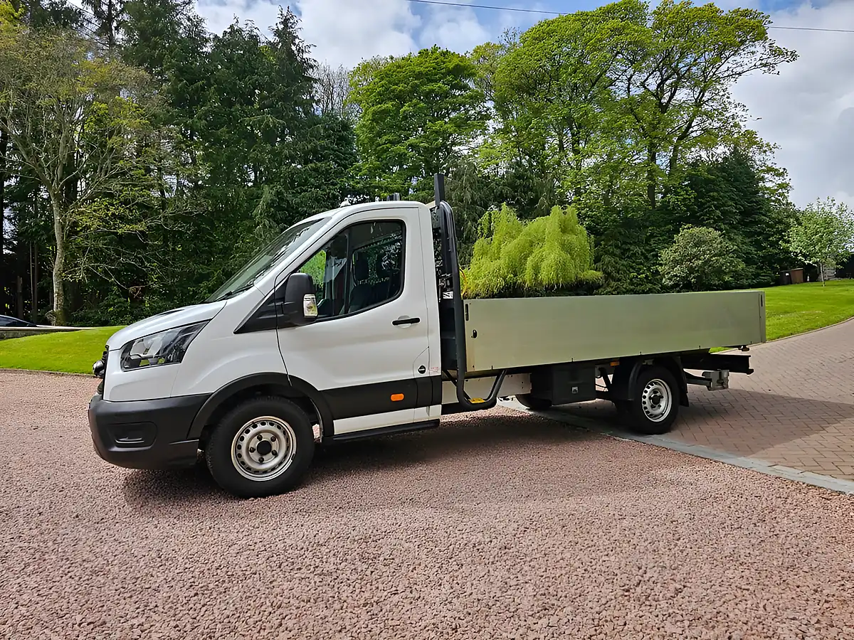 Used 2021 Ford Transit Leader Dropside White - Interior and Exterior details 7