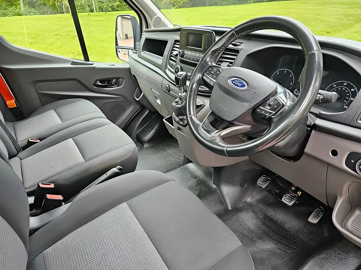 Used 2021 Ford Transit Leader Dropside White - Interior and Exterior details 9