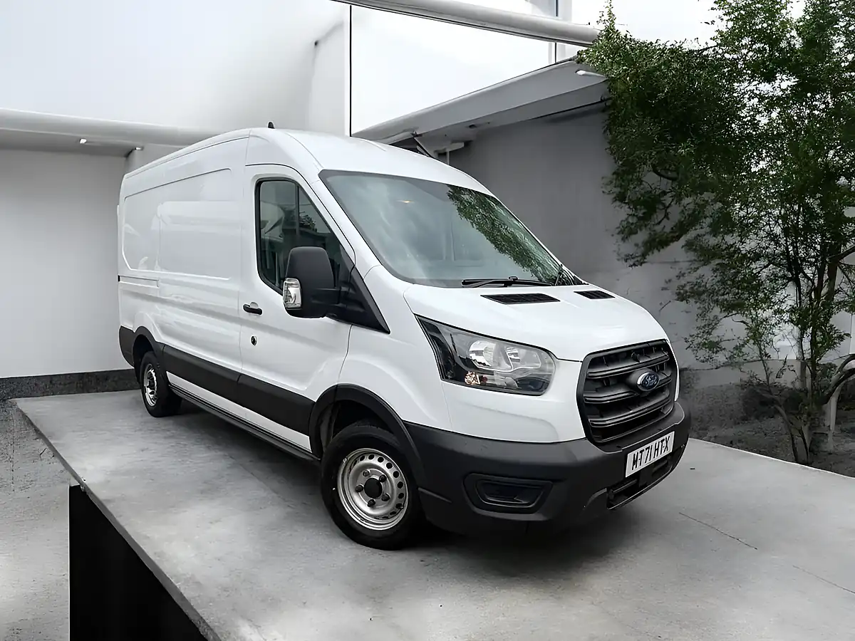 Used 2021 Ford Transit Leader Frozen White - Interior and Exterior details 2