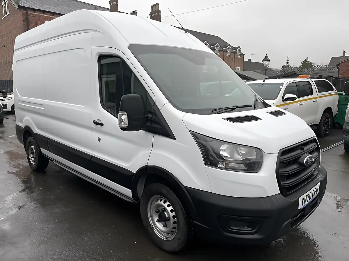 Used 2021 Ford Transit Leader L3H3 White - Front View