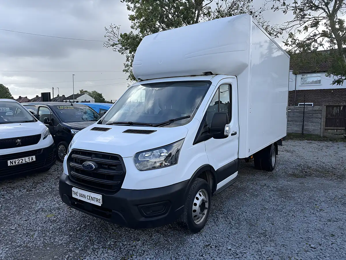 Used 2021 Ford Transit Leader Luton White - Interior and Exterior details 2