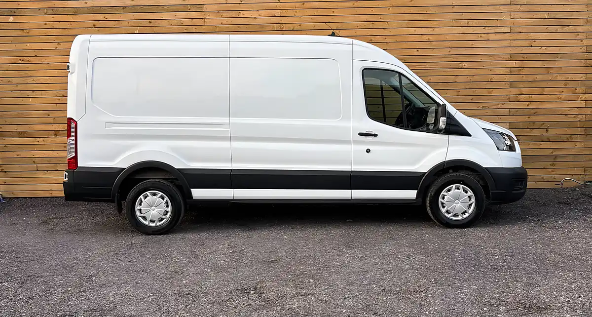 Used 2021 Ford Transit Leader Panel Van White - Interior and Exterior details 2